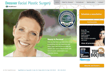 Tablet Screenshot of dresnerfacialplasticsurgery.com